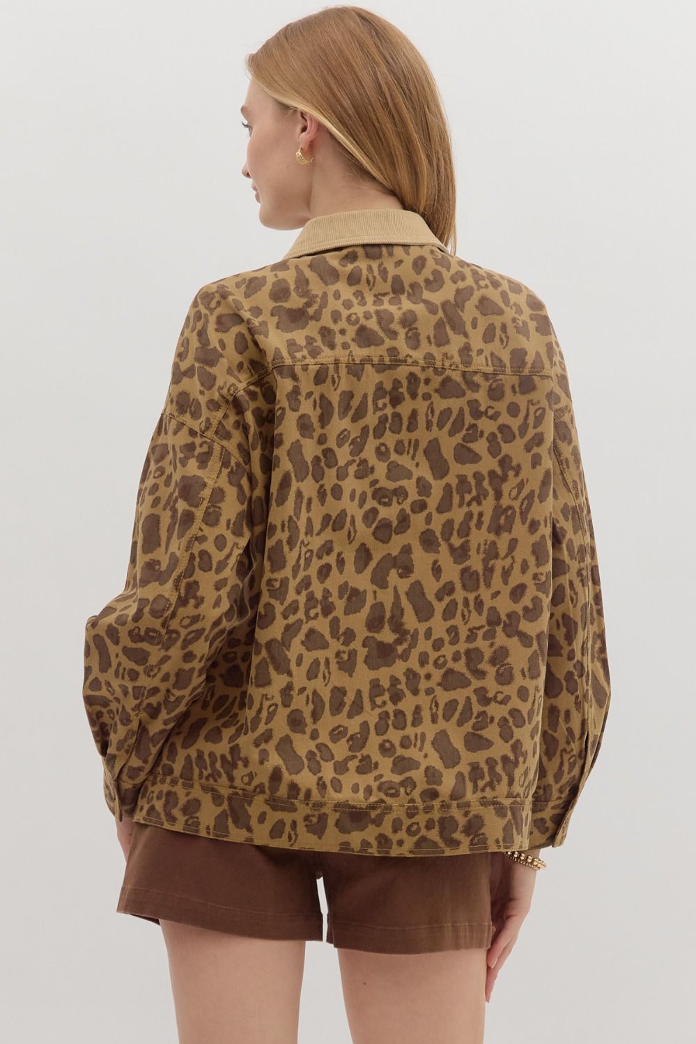 Leopard Barn Jacket