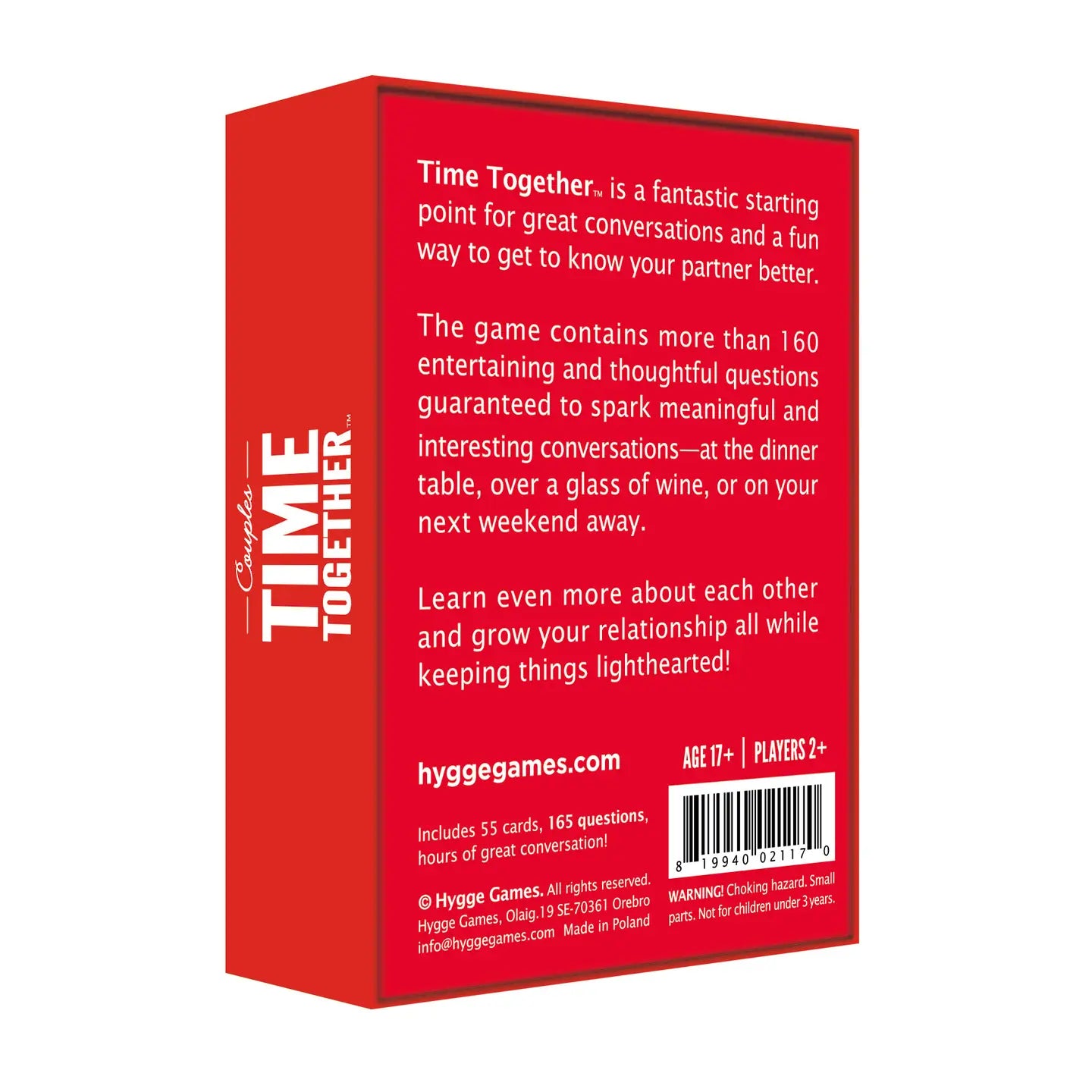 Card Game - Time Together - Couples