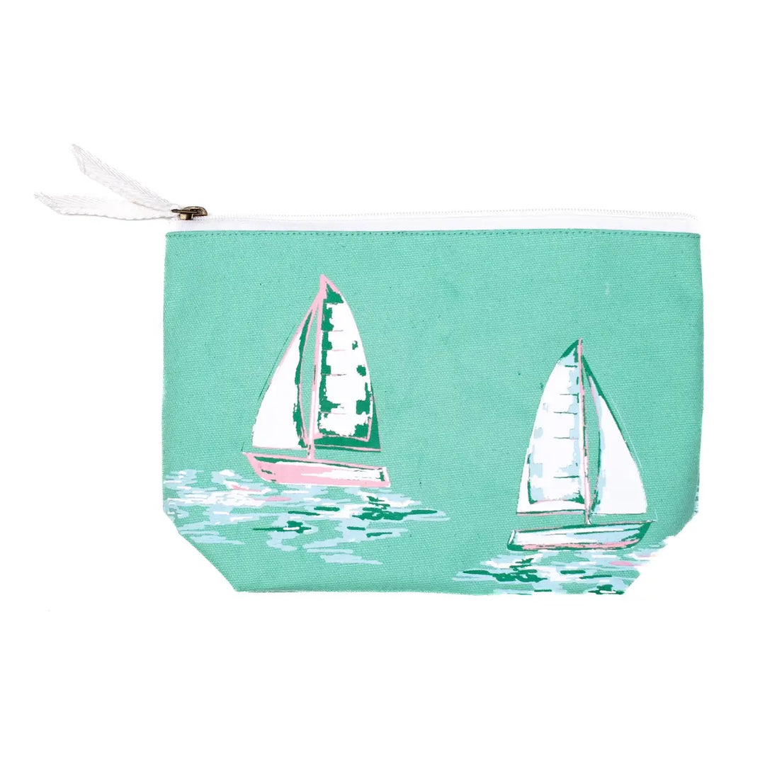 Sail Away Cosmetic Emerald Coast/Multi 10.25x6.75x3