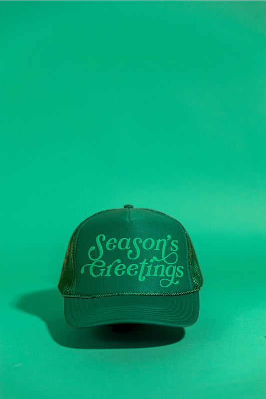 Season's Greetings Trucker