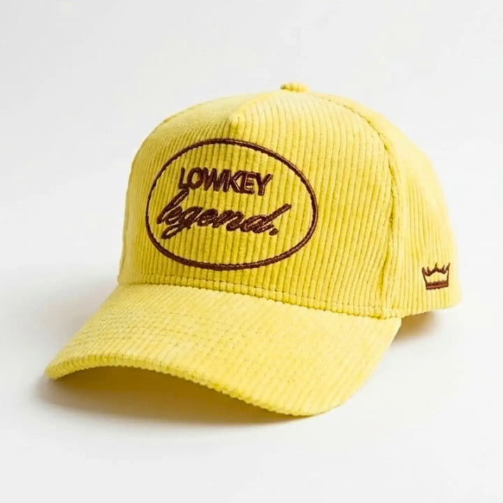 Lowkey Legend // Corduroy Hat