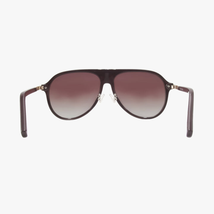 AURA PLUM Polarized Fashion Aviator Sunglasses