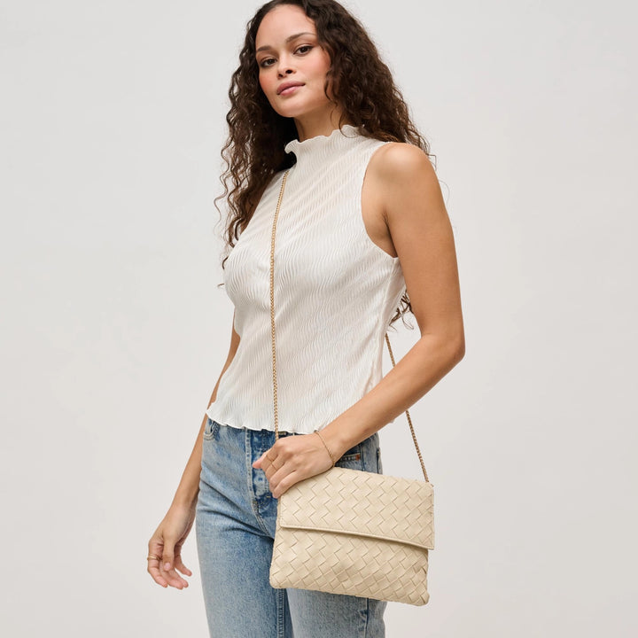 Ivy Woven Clutch
