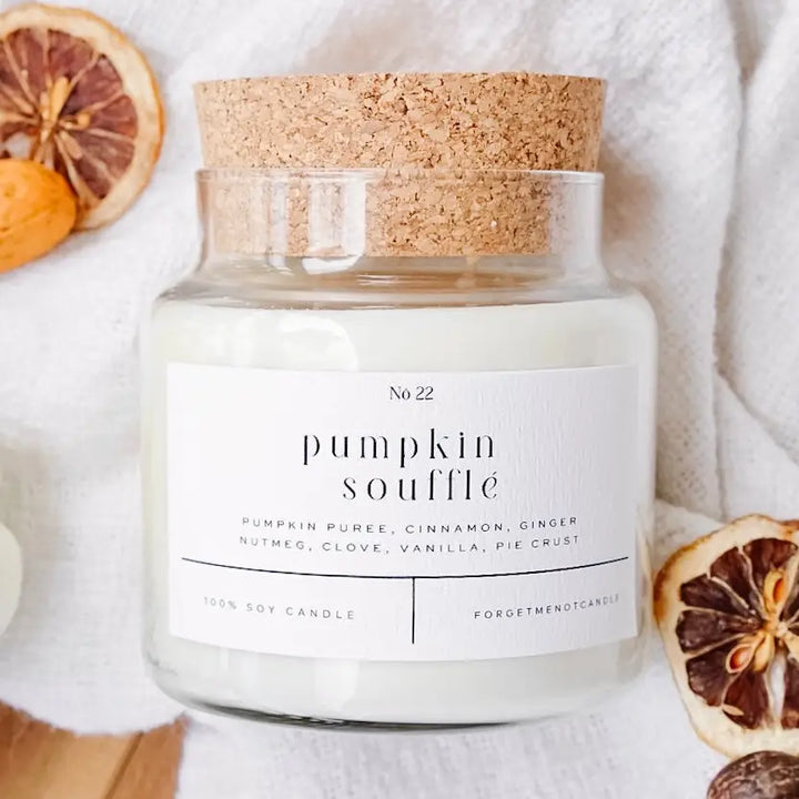 Pumpkin Soufflé 22 oz Glass Candle