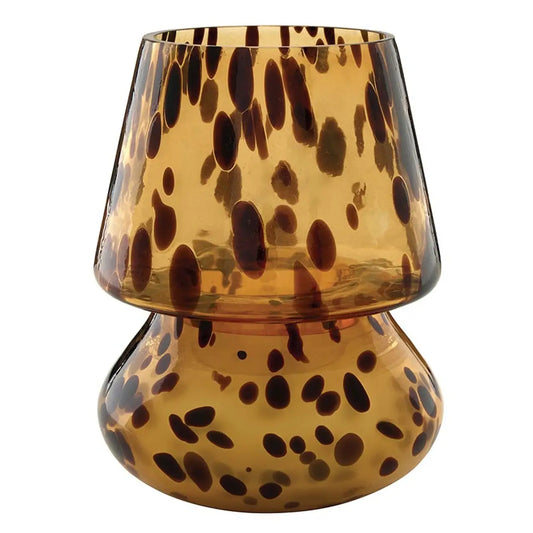 Tortoiseshell Candle with Lid