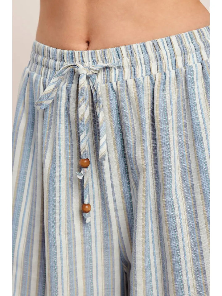 A Striped Woven Pant