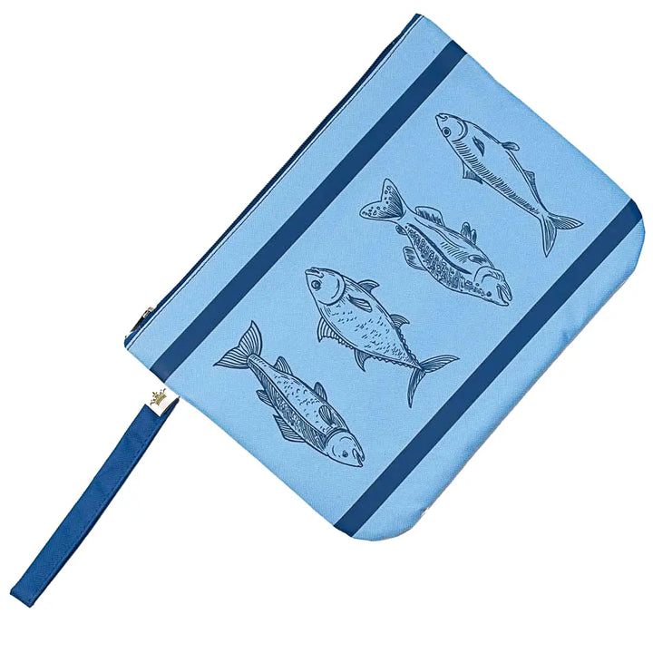 Keep It Reel Wet/Dry Bag Palace Blue/Royal 12x9
