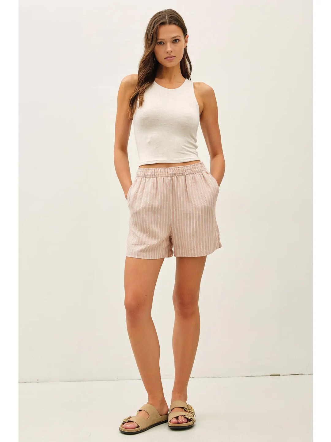 High Neck Cropped Tank