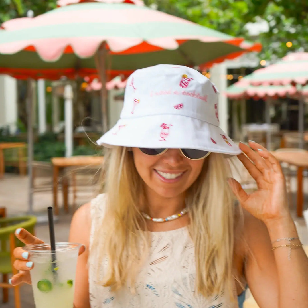 I Need A Cocktail - Bucket Hat