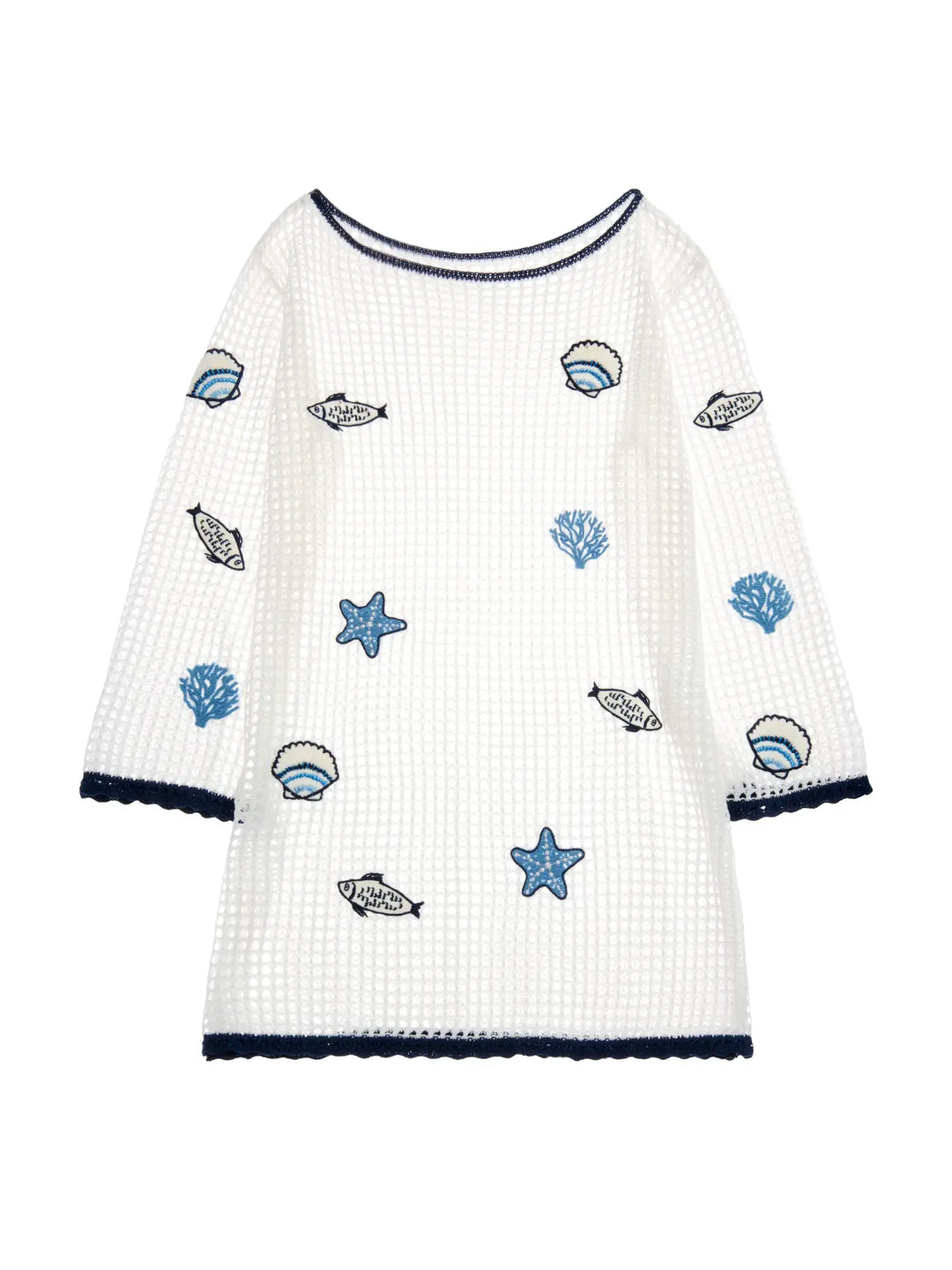 Marina Coverup Dress with Icons