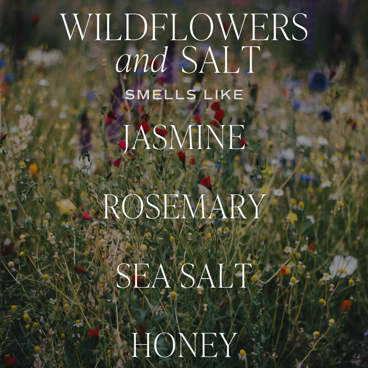 Wildflowers and Salt 9 oz Soy Candle - Home Decor