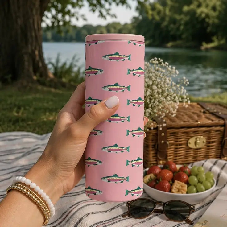 Hard Cooling Can in Pink Rainbow Trout