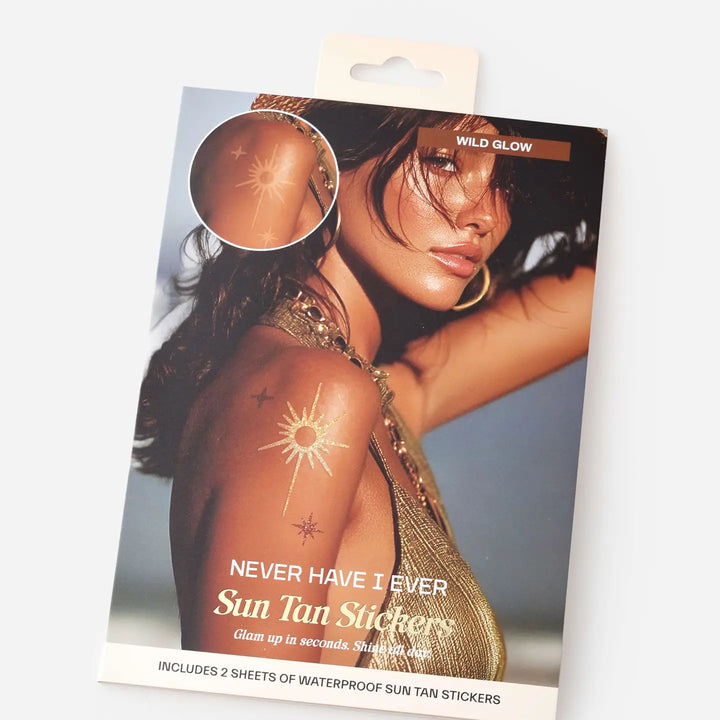 Wild Glow - Sun Tan Stickers