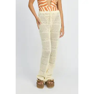 Crochet Coverup Pants