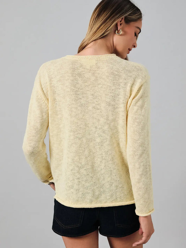 Olive Knit Sweater