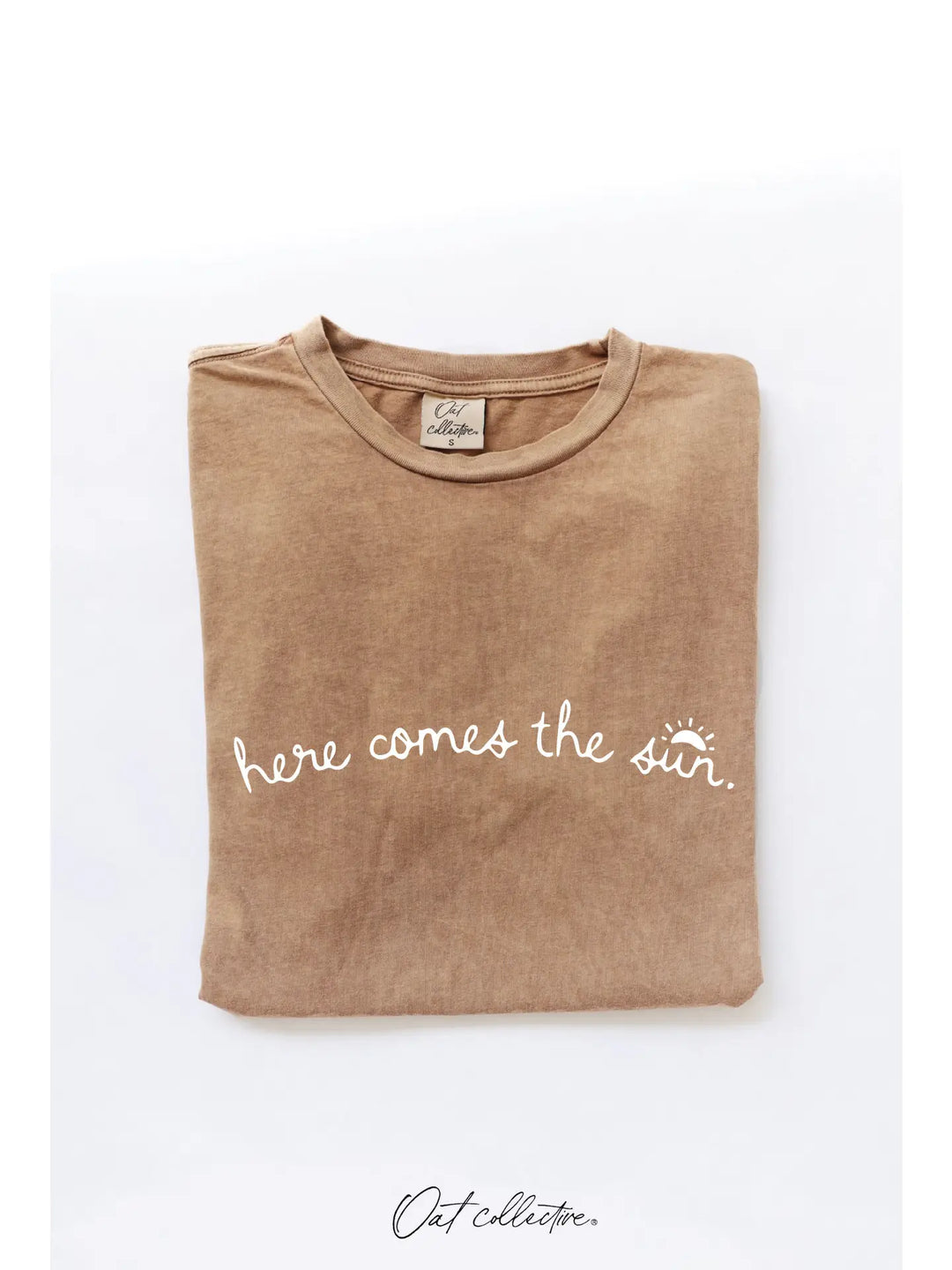 Here Comes the Sun Mineral Graphic Top