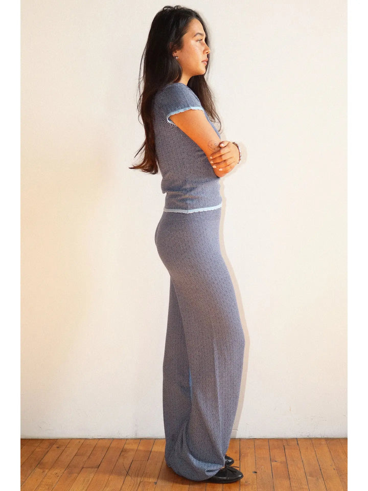 Striped Wide Leg Pants