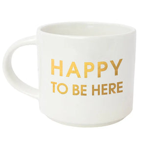 Happy to Be Here Stackable Mug