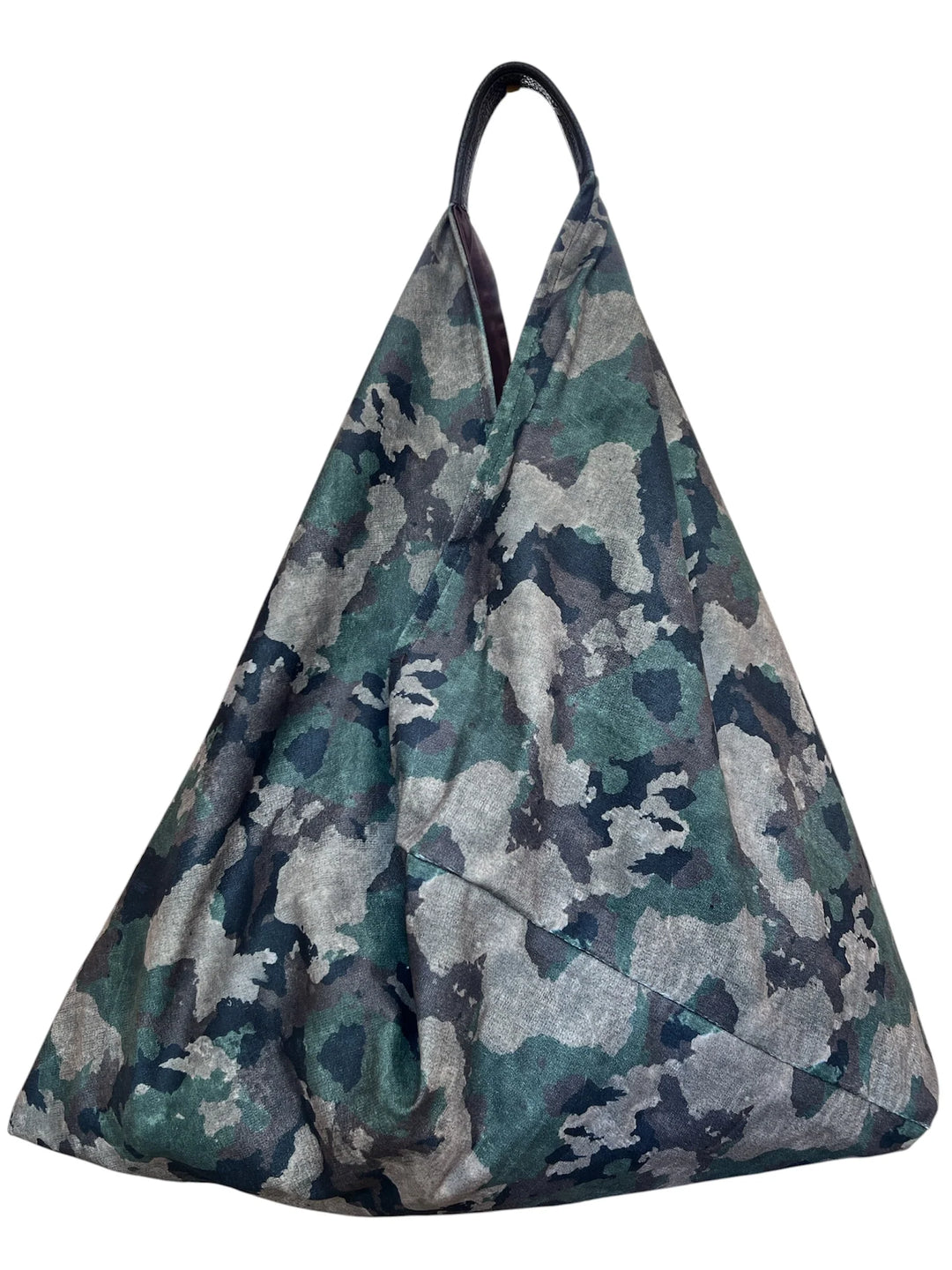 Camo Slouchy Oversized Tote Boho Bag