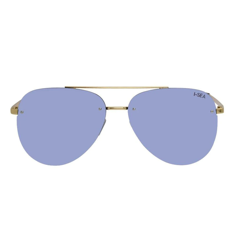 River GOLD / PERIWINKLE MIRROR LENS