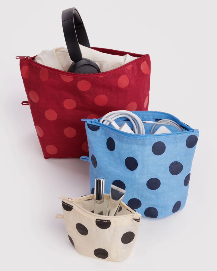 Go Pouch Set Polka Dot Mix Baggu