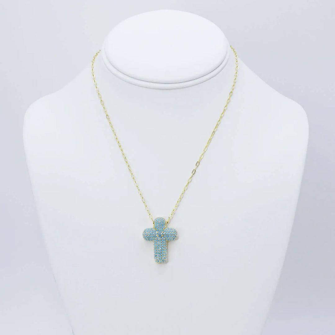 Faithful Glow Turquoise Necklace