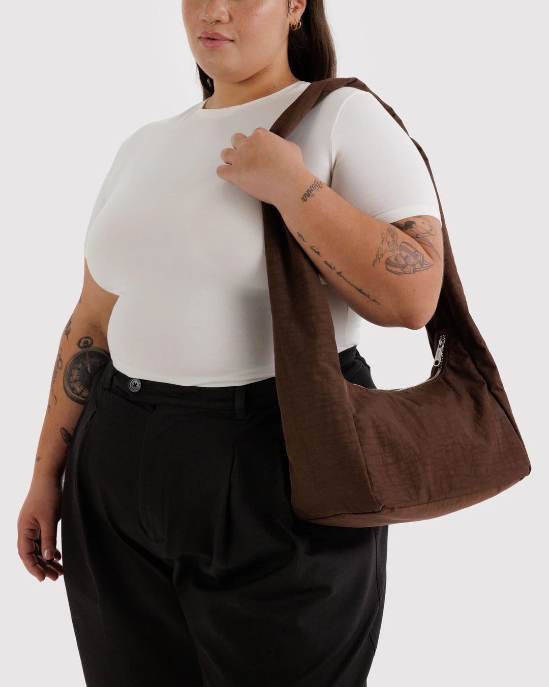 Nylon Meringue Bag - Coffee Baggu