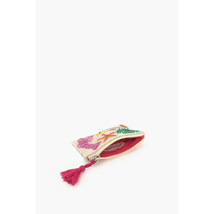 Underwater Tales Beaded Coin Pouch