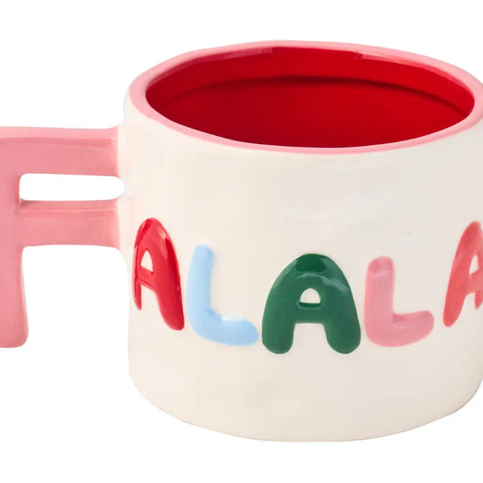Ceramic Message Mug Falala, 14oz