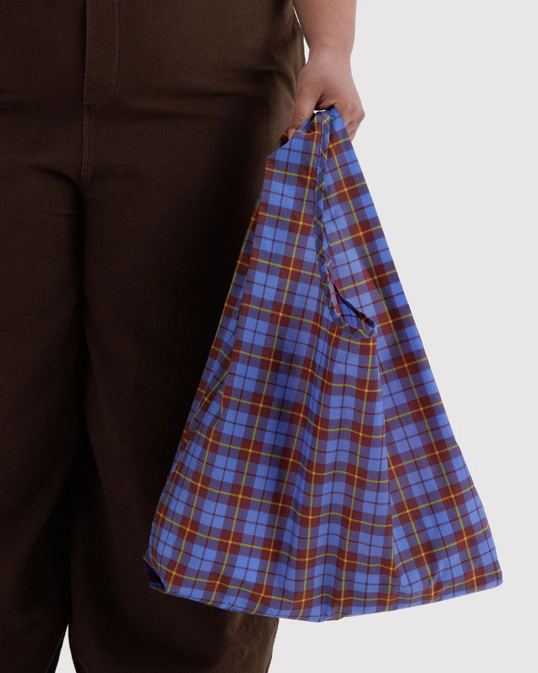 Blue Tartan Standard Baggu