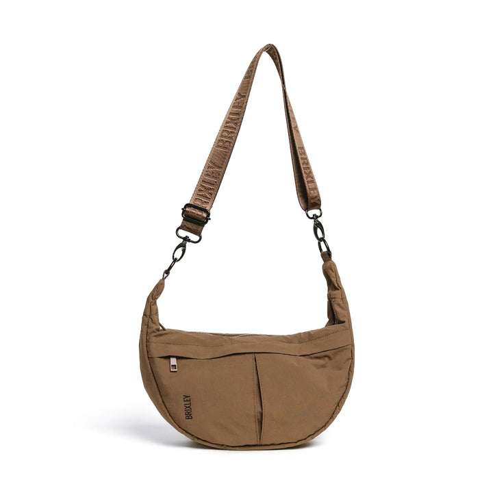 Mocha Crescent Bag | Brixley