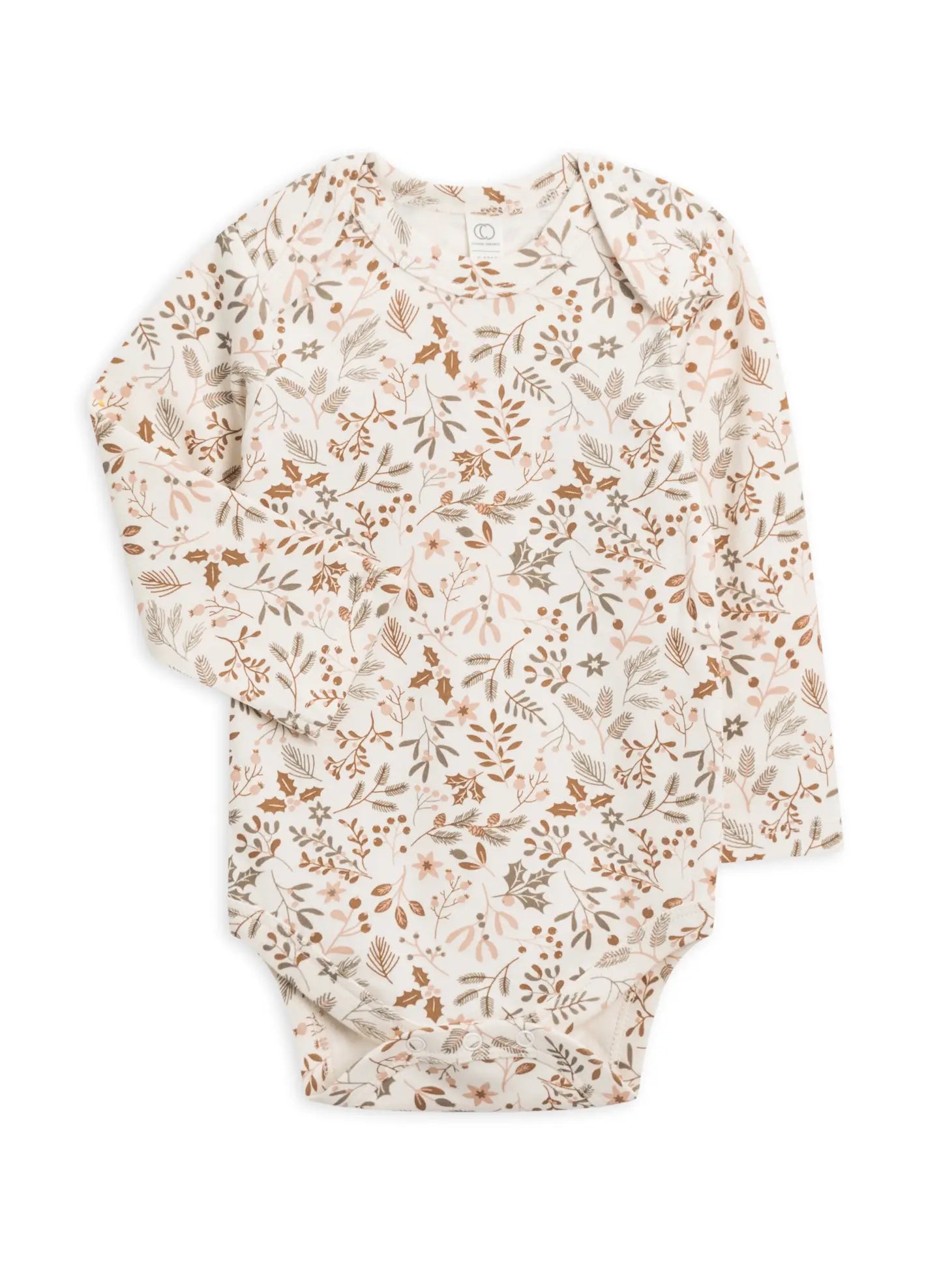 Organic Baby River Bodysuit - Holly Floral