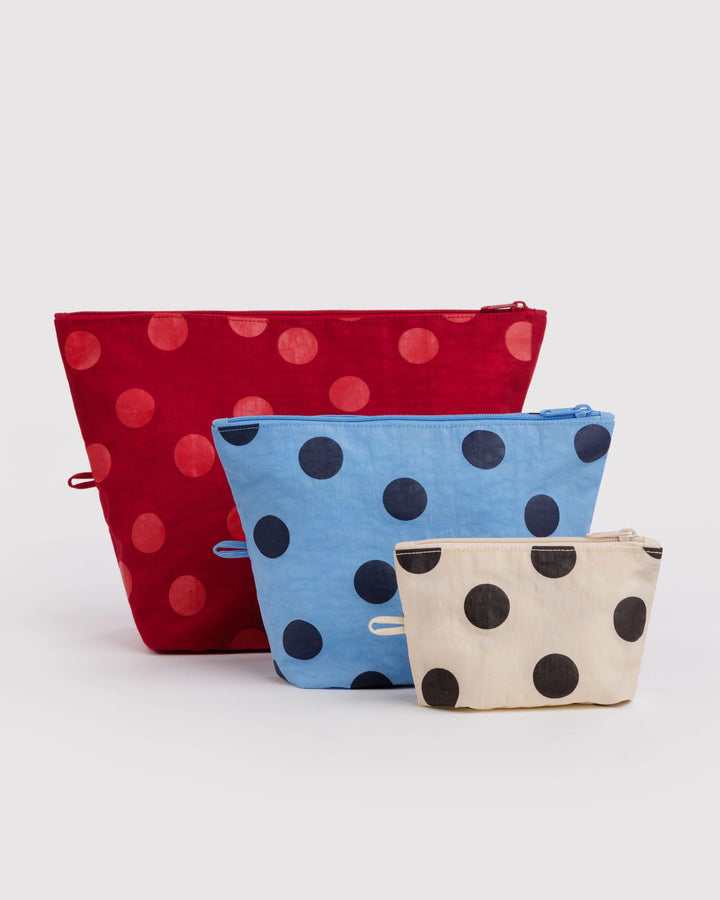 Go Pouch Set Polka Dot Mix Baggu