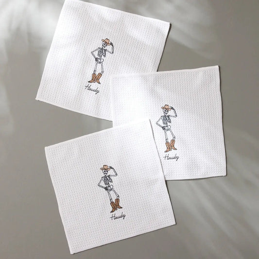Howdy Geometry Dishtowel Set of 3