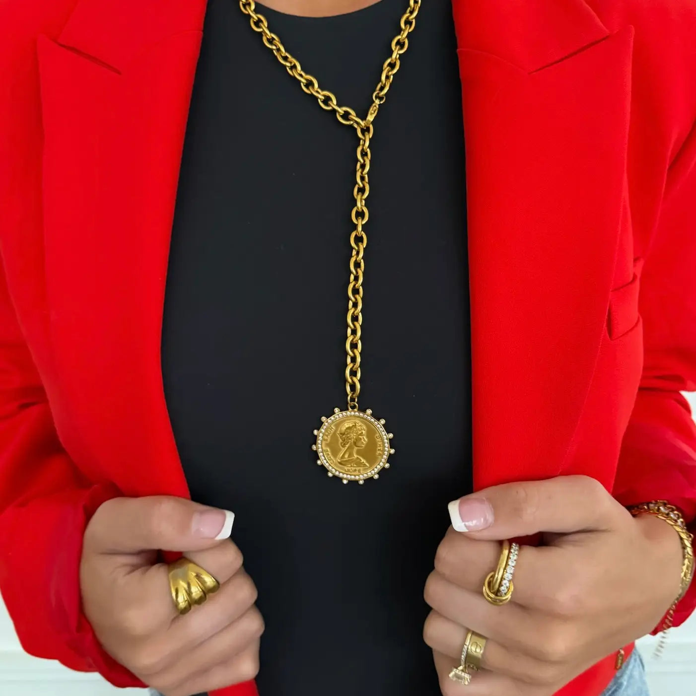 Xl Coin Necklace