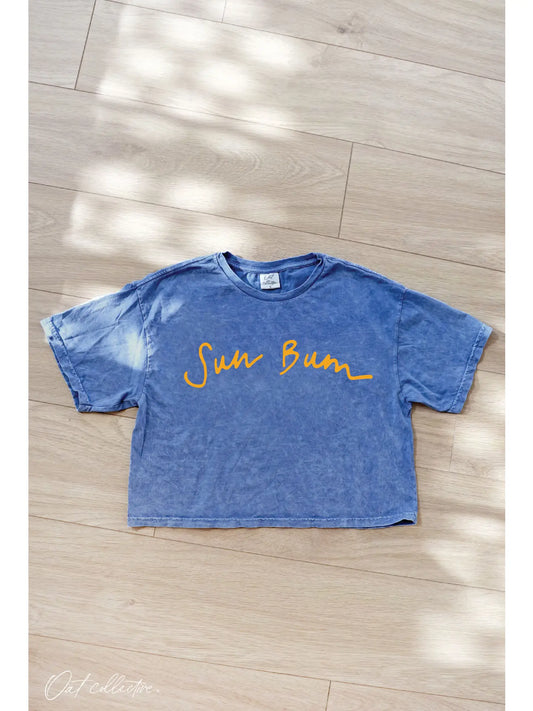 Sun Bum Cropped Mineral Graphic Top