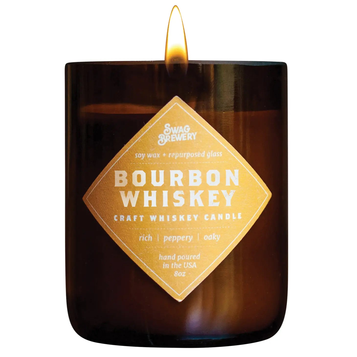 Bourbon Whiskey Brew Candles