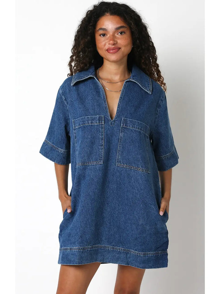 Ava Denim Dress