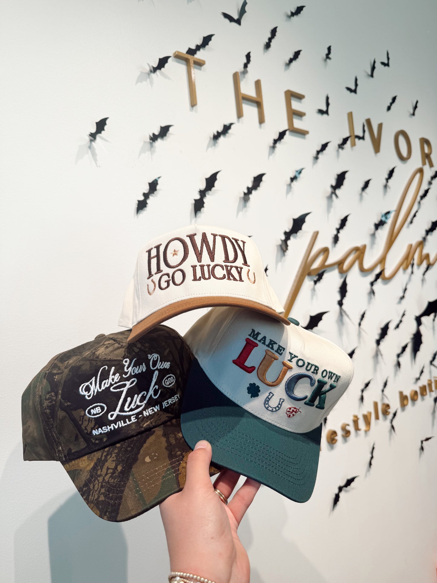 Make Your Own Luck Canvas Cap