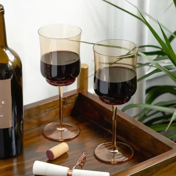 Tulip Stemmed Wine Glass (2)