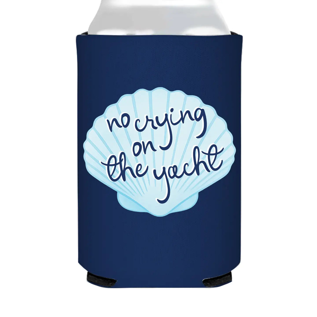 No Crying On the Yacht Can Cooler - Summer