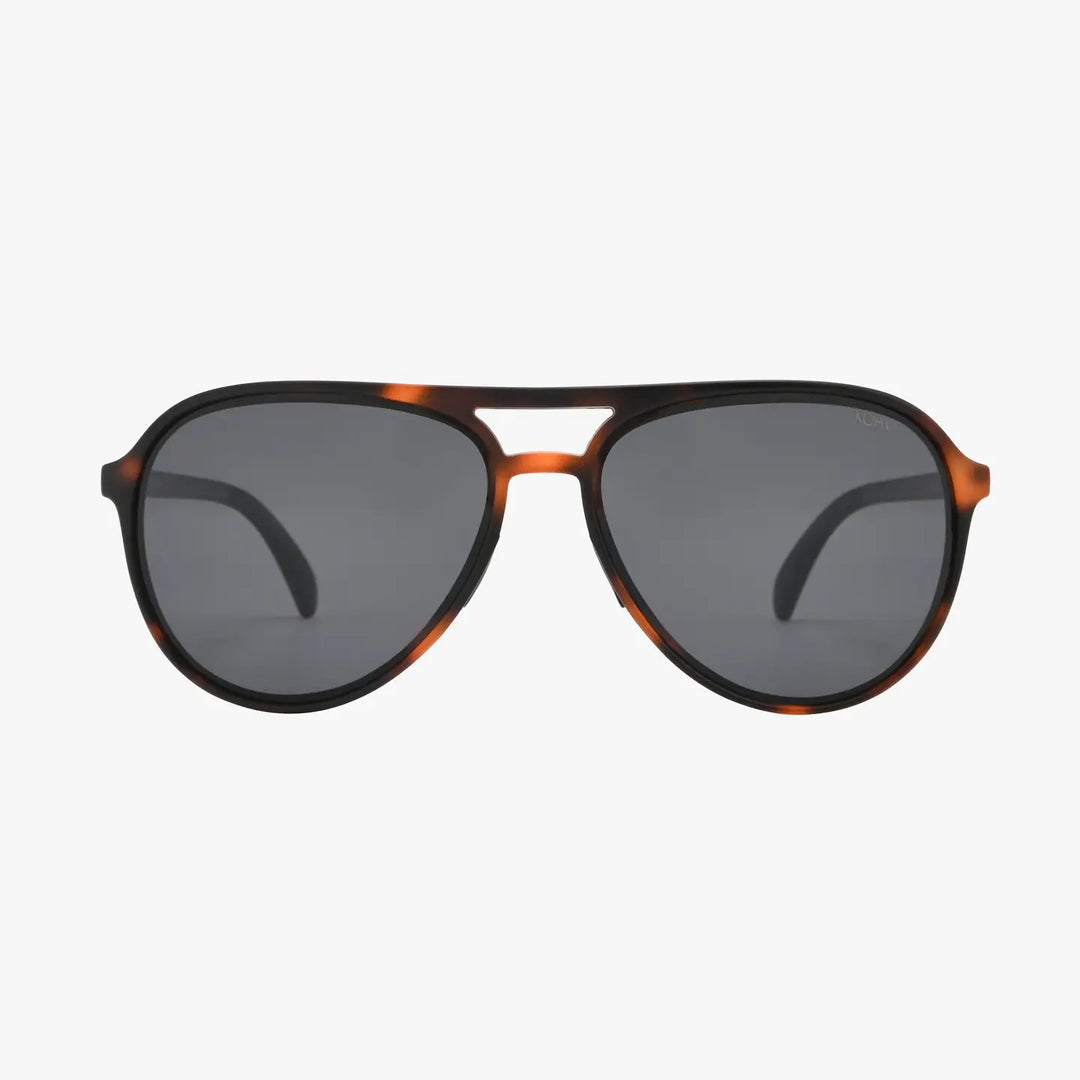 Dash Tortoise Polarized Active Soft Aviator Sunglasses