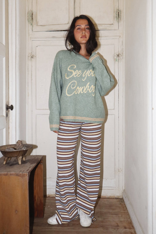 See You Cowboy Pullover Sweater