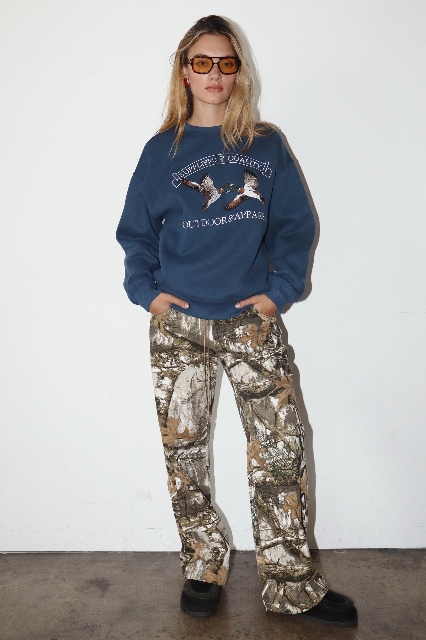 Flying Duck Graphic Sweatshirt