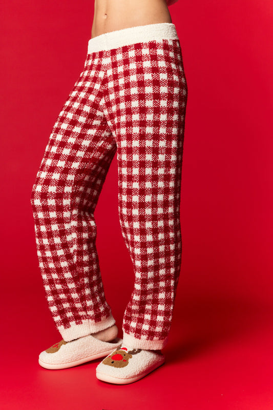 Cozy Check Lounge Pants