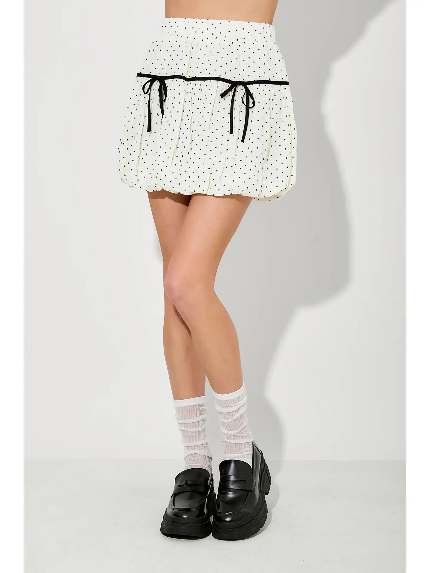 Polkadot Bubble Skirt