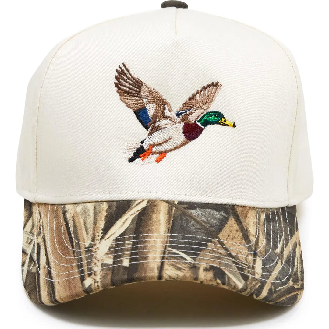 Mallard Duck - Wood Camo/Beige