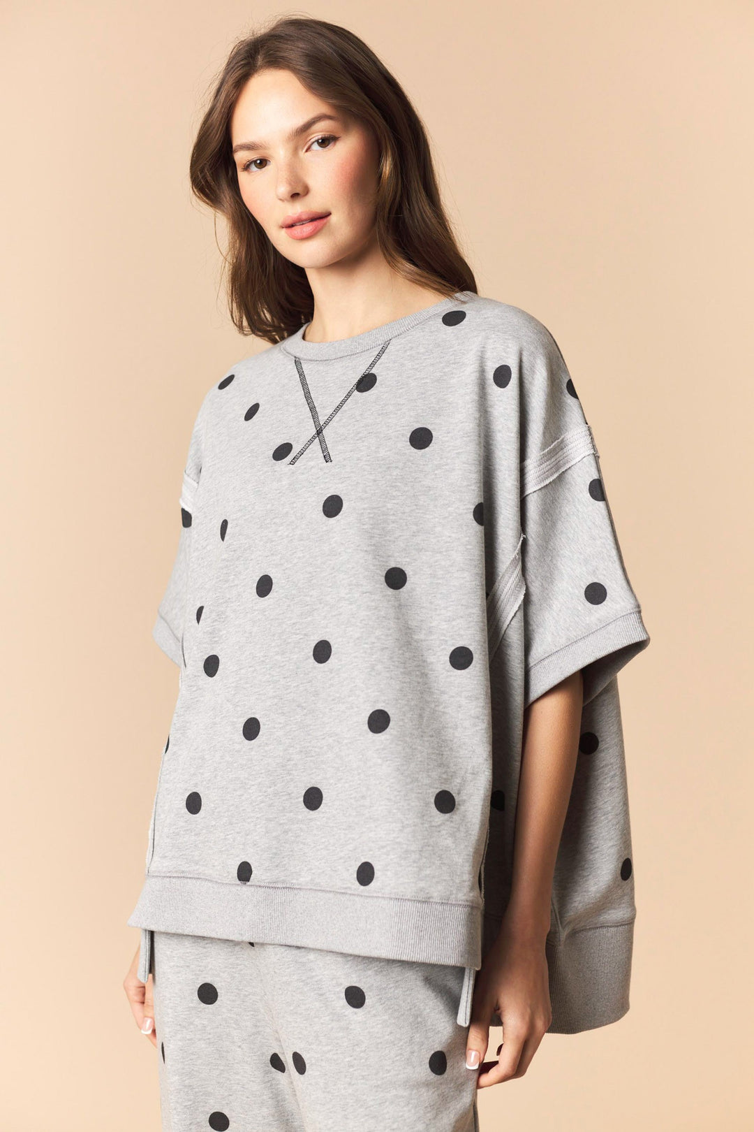 Polka Dot Pullover