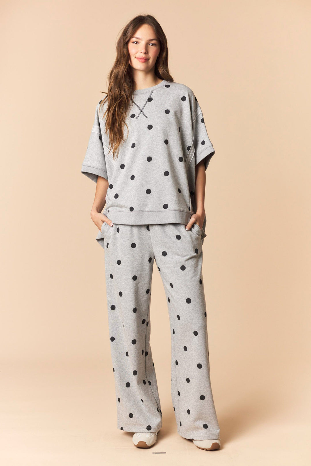Polka Dot Pullover