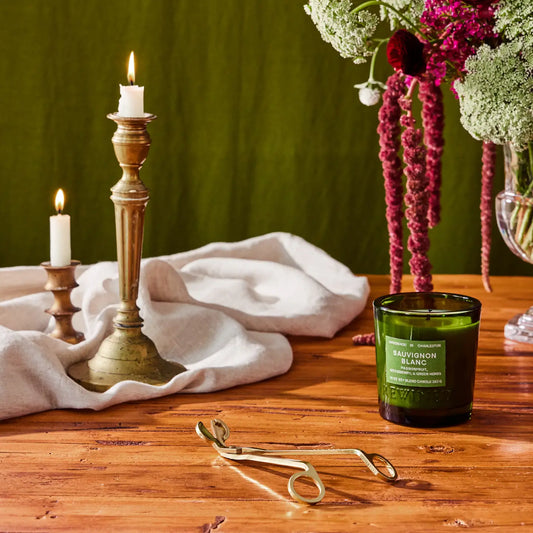 Brushed Gold Engraved Wick Trimmers